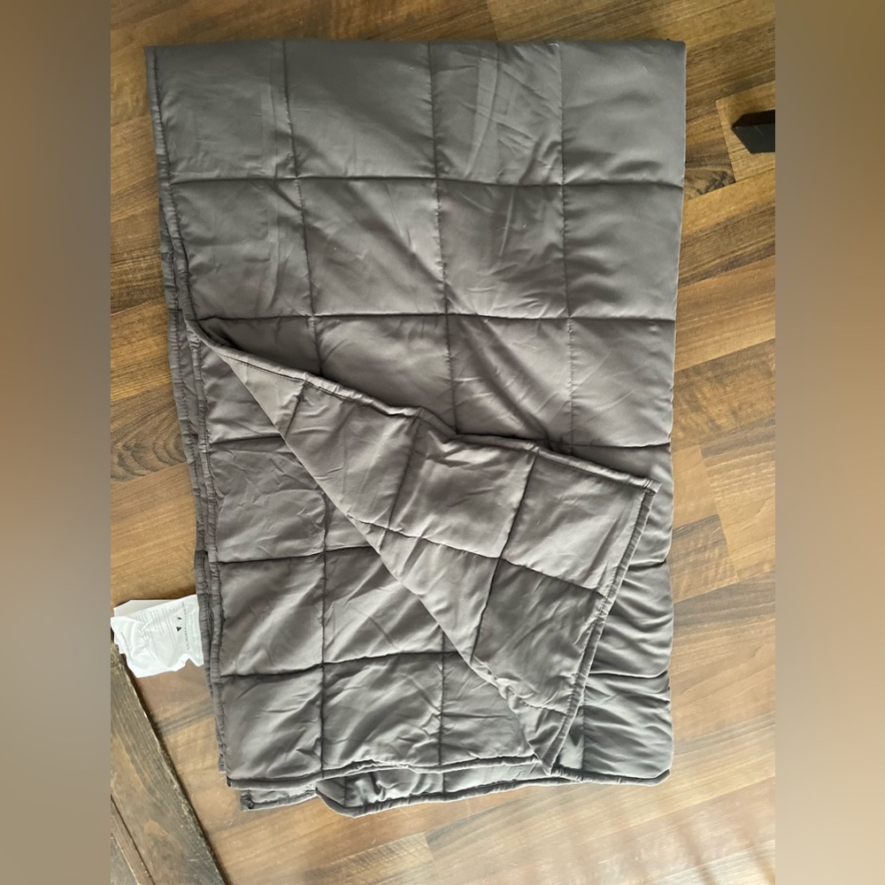 COPY - Gray weighted blanket - 15lbs